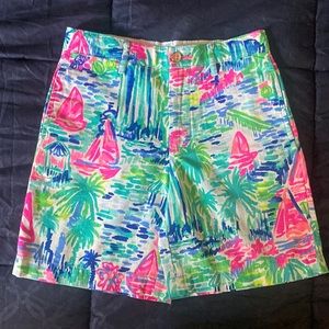 Boys Lilly Pulitzer Bermuda shorts